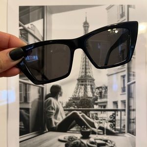 Saint Laurent MICA Cat-Eye Sunglasses